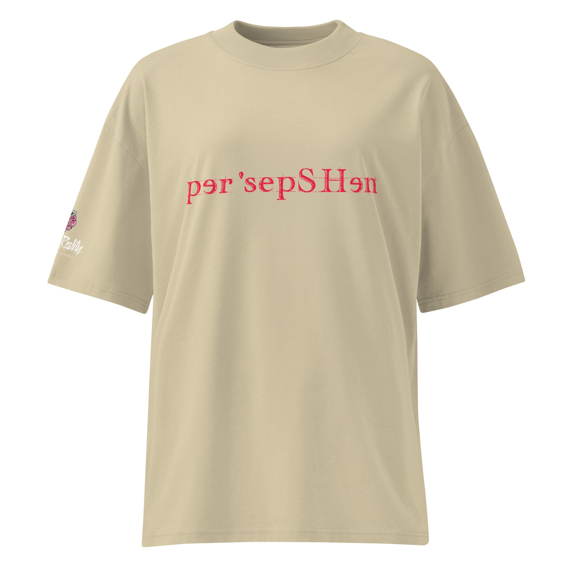 hoodku 06 Men's/Women's organic oversized high neck t-shirt - Stark Reality Intellectual Apparel