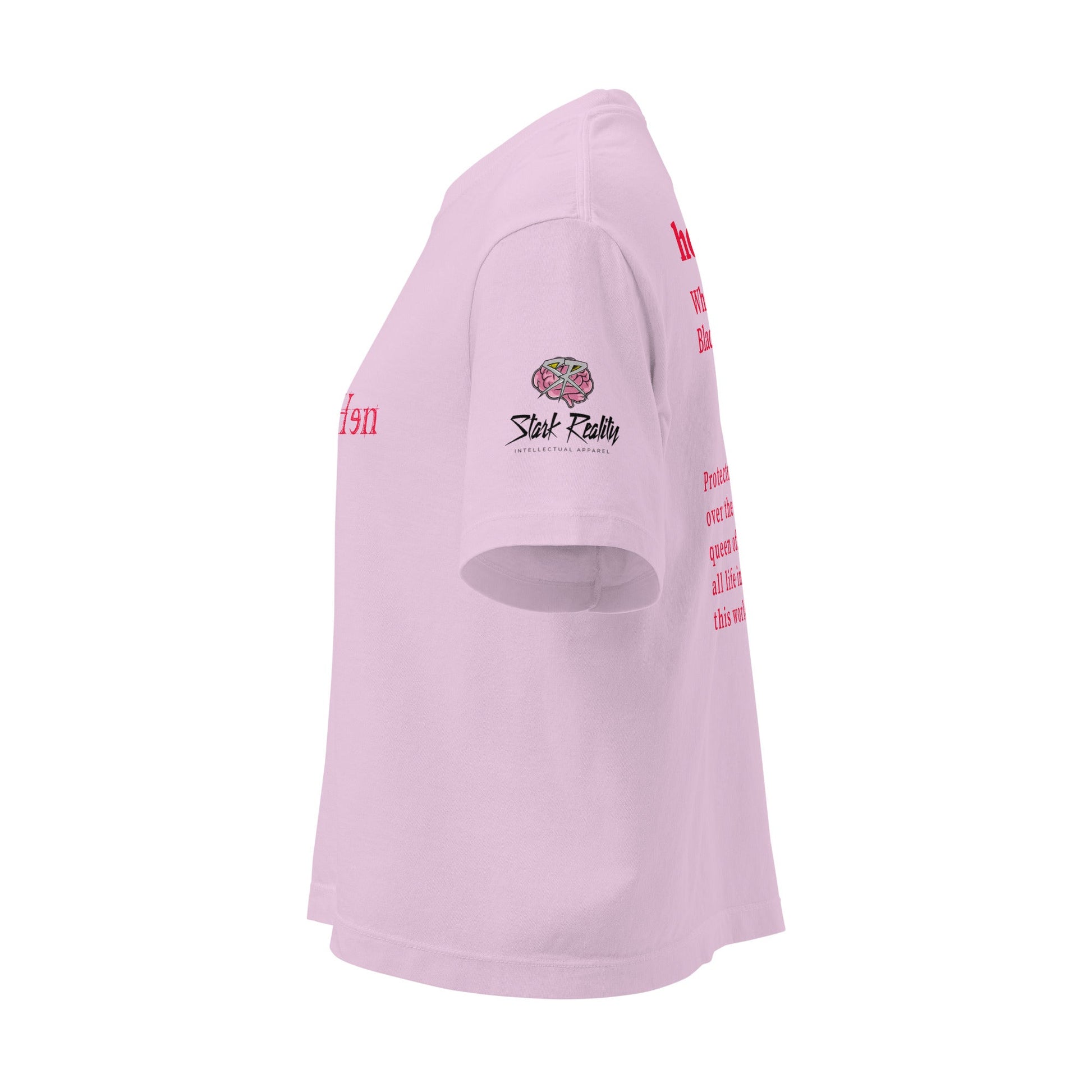 hoodku 13 perception Edition Women’s heavyweight boxy tee - Stark Reality Intellectual Apparel