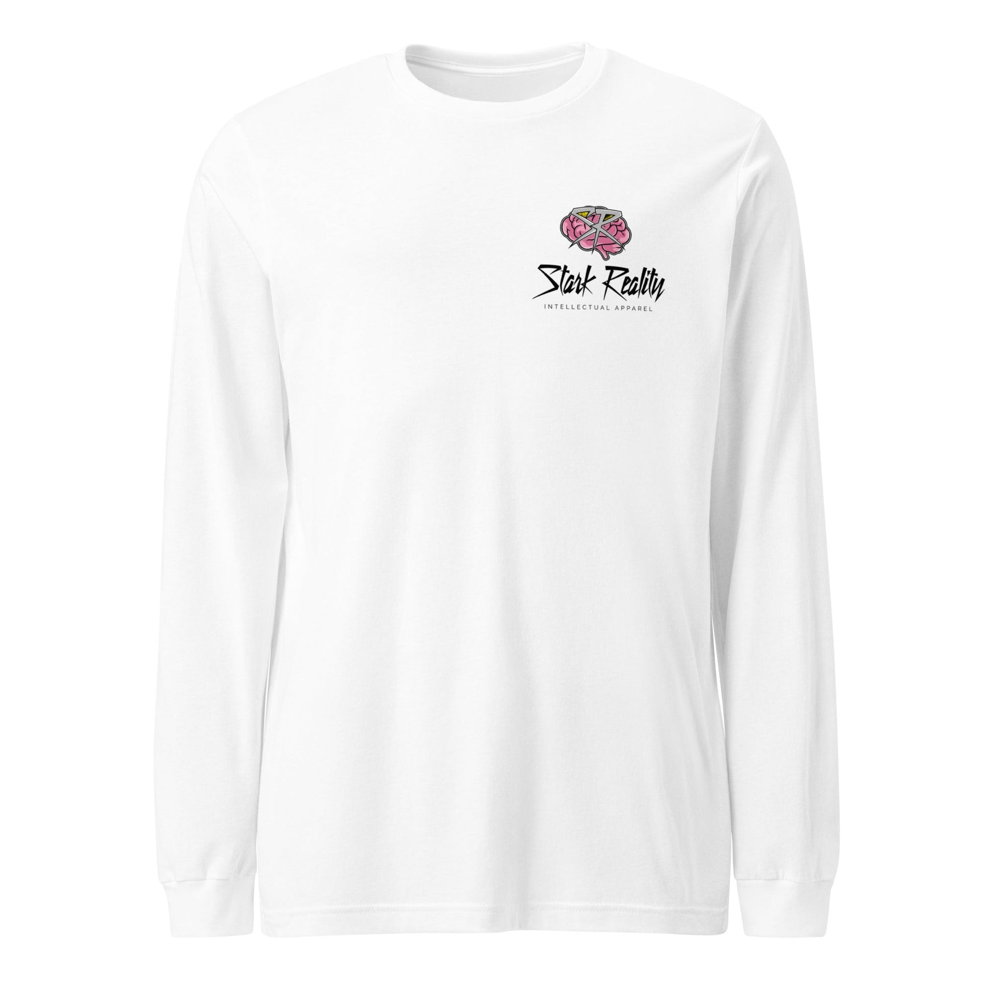 hoodku 21 Men's Long Sleeve Tee - Stark Reality Intellectual Apparel