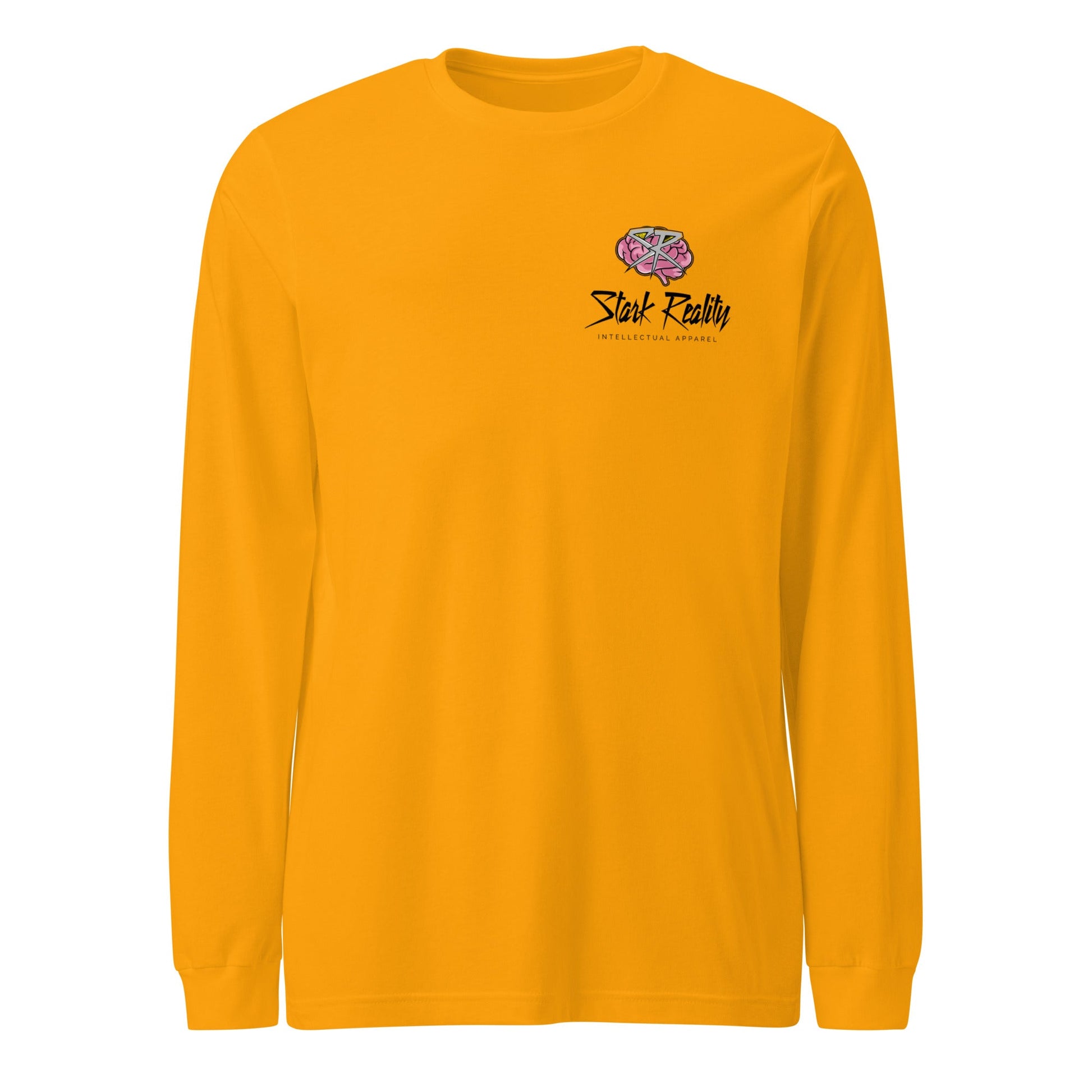 hoodku 21 Men's Long Sleeve Tee - Stark Reality Intellectual Apparel