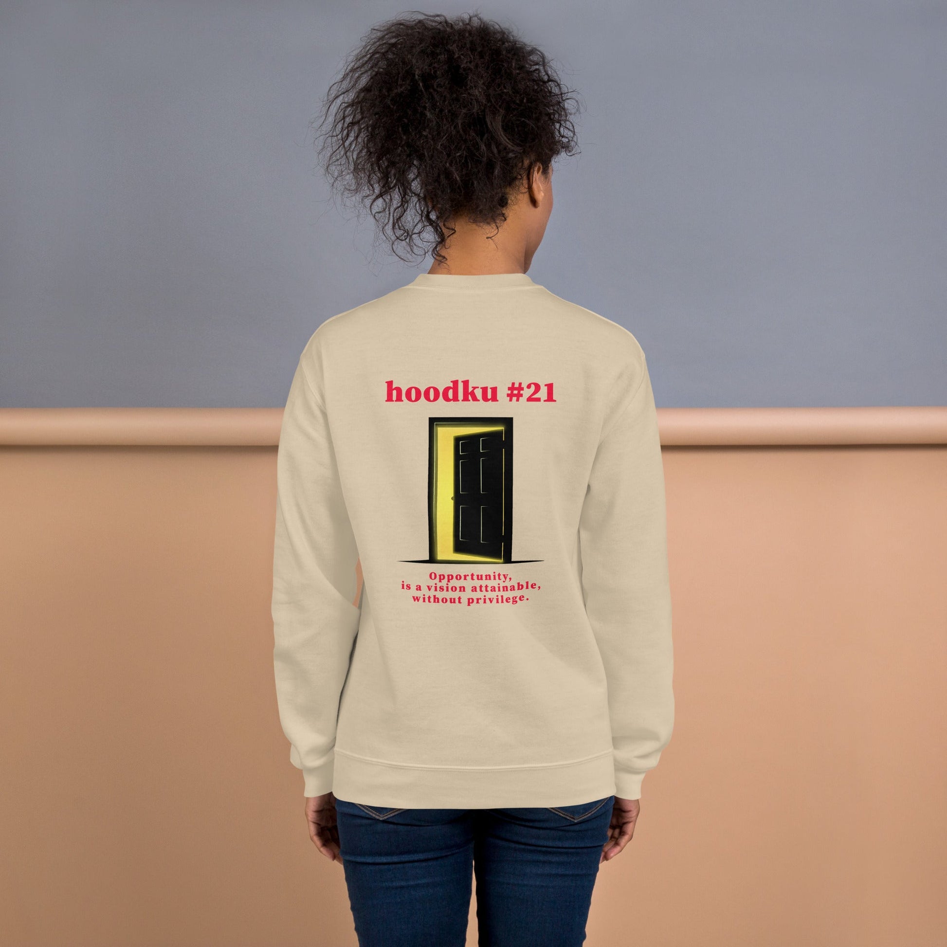 hoodku 21 Women's Sweatshirt - Stark Reality Intellectual Apparel