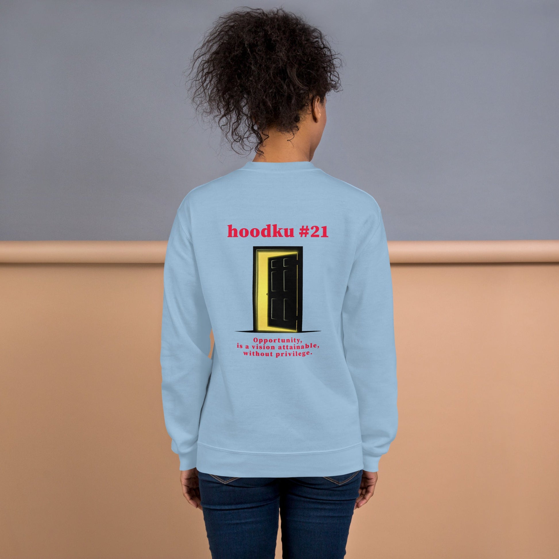 hoodku 21 Women's Sweatshirt - Stark Reality Intellectual Apparel