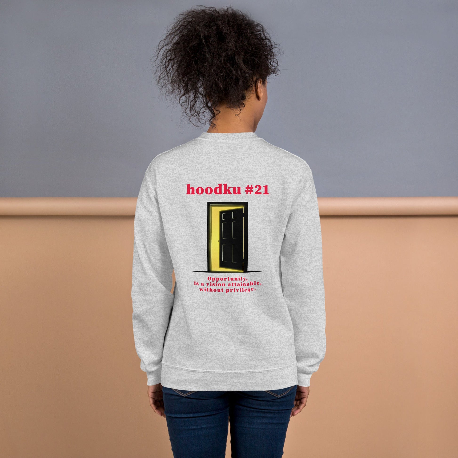 hoodku 21 Women's Sweatshirt - Stark Reality Intellectual Apparel