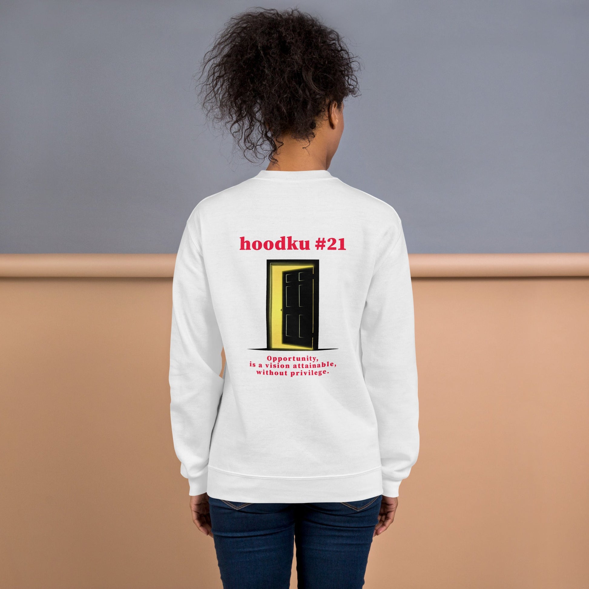 hoodku 21 Women's Sweatshirt - Stark Reality Intellectual Apparel