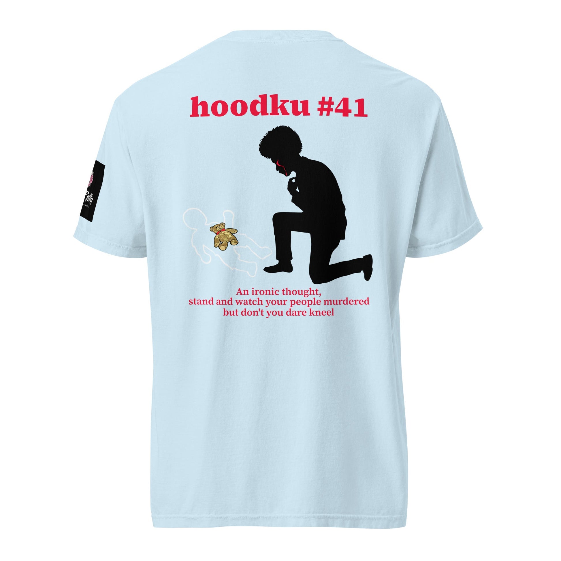 hoodku 41 garment - dyed heavyweight t-shirt - Stark Reality Intellectual Apparel