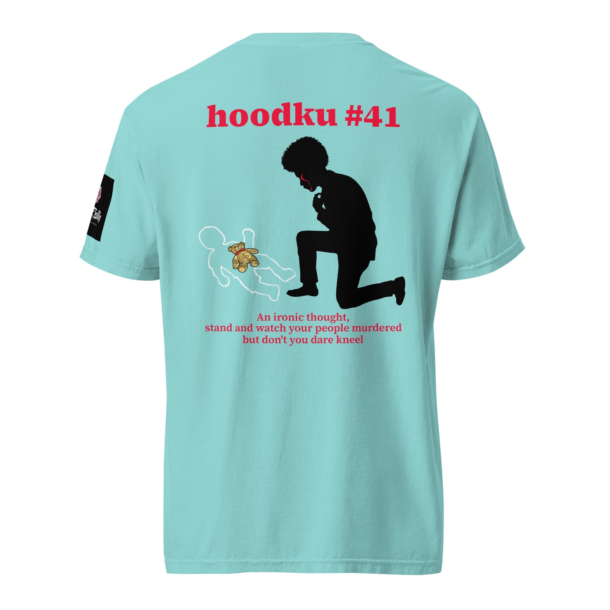 hoodku 41 garment - dyed heavyweight t-shirt - Stark Reality Intellectual Apparel