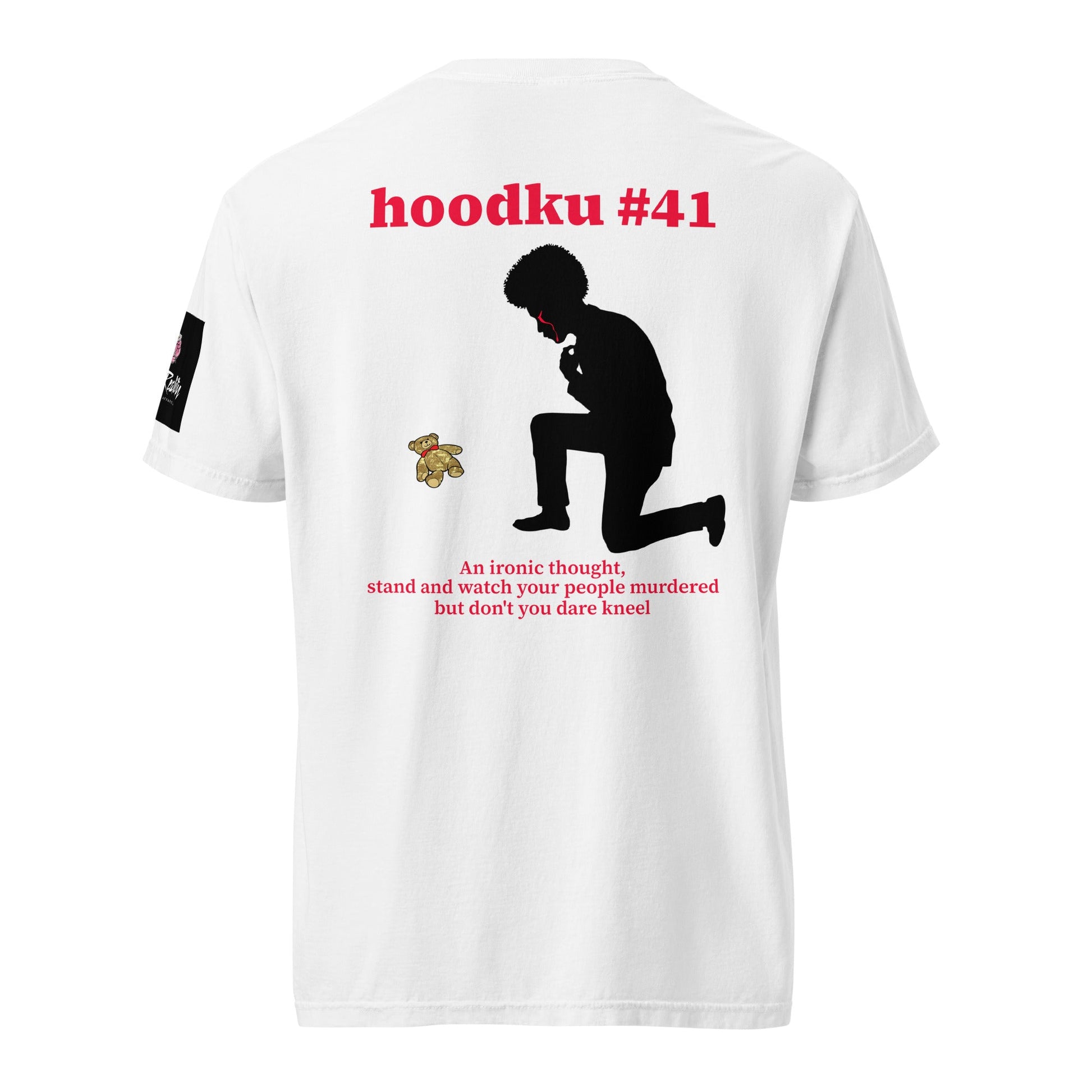 hoodku 41 garment - dyed heavyweight t-shirt - Stark Reality Intellectual Apparel