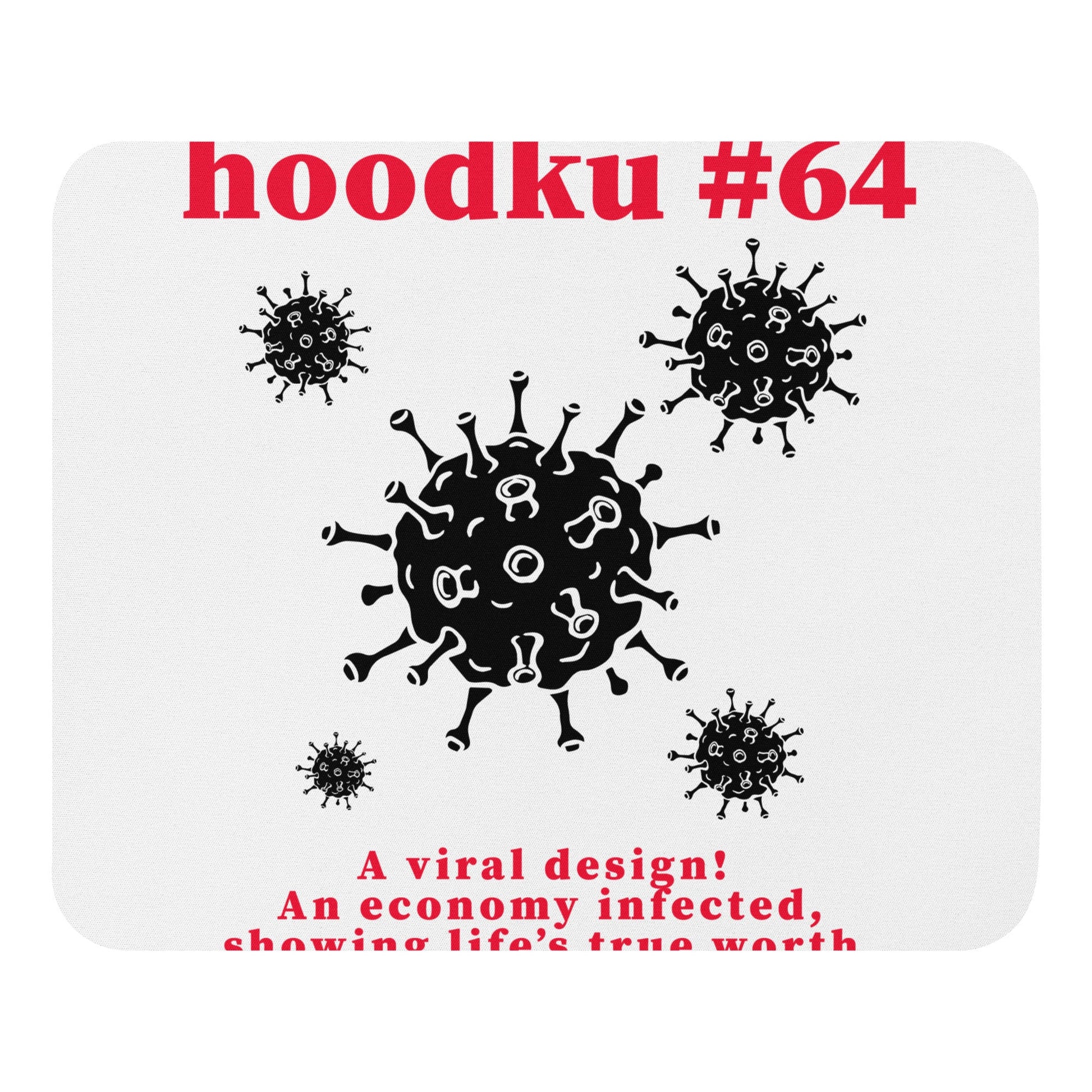 hoodku 64 Mouse pad - Stark Reality Intellectual Apparel