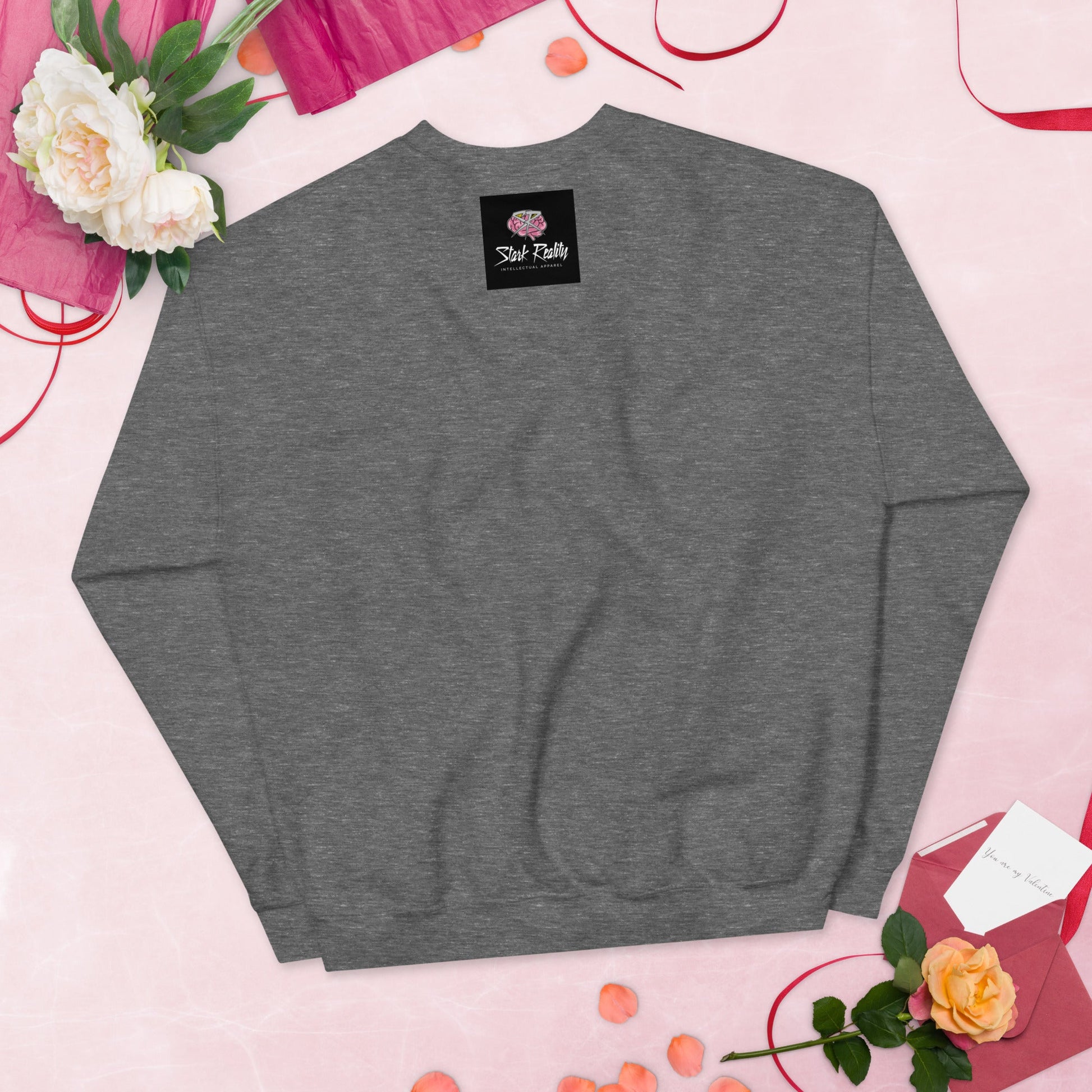 hoodku  Women's Oversized Sweatshirt - Stark Reality Intellectual Apparel