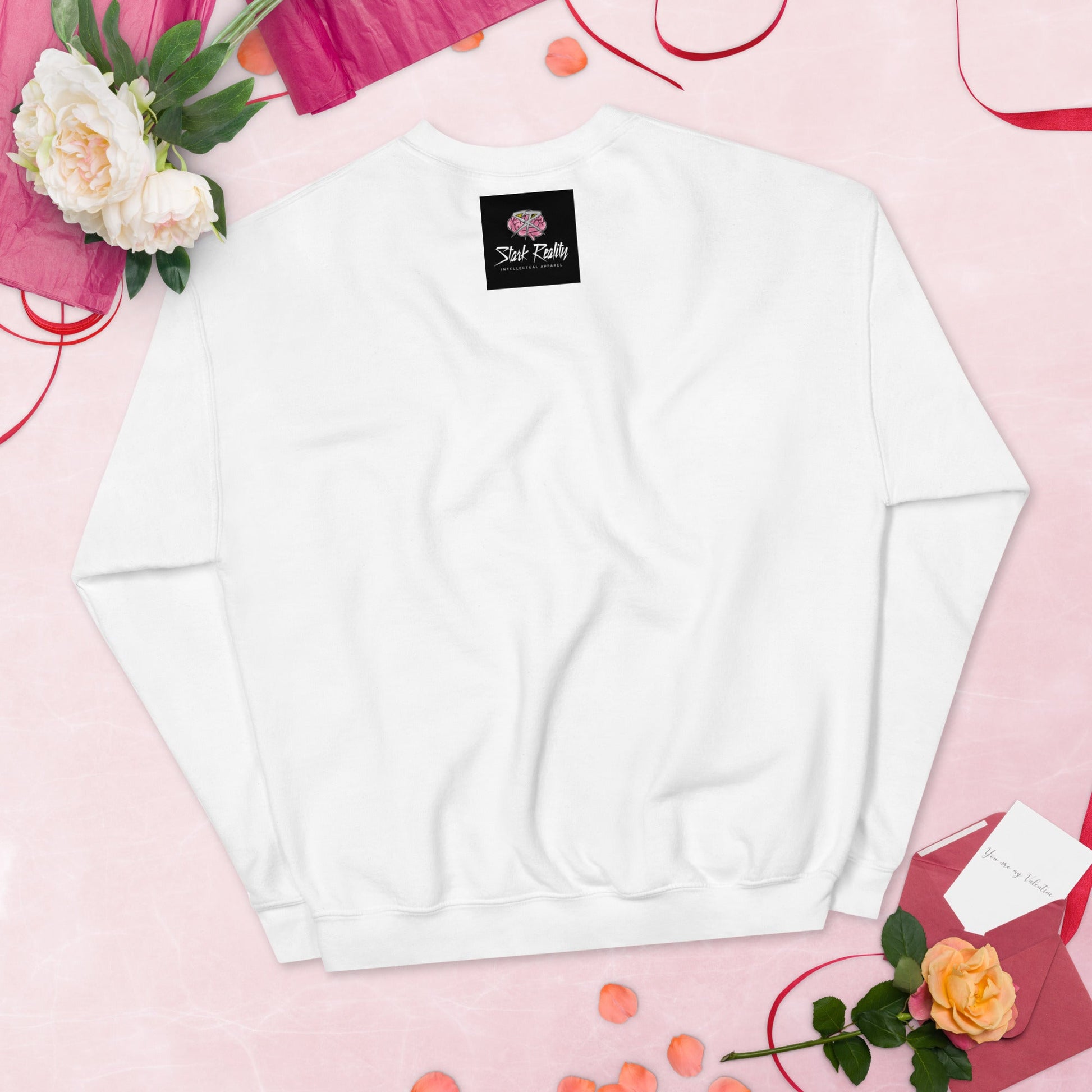 hoodku  Women's Oversized Sweatshirt - Stark Reality Intellectual Apparel