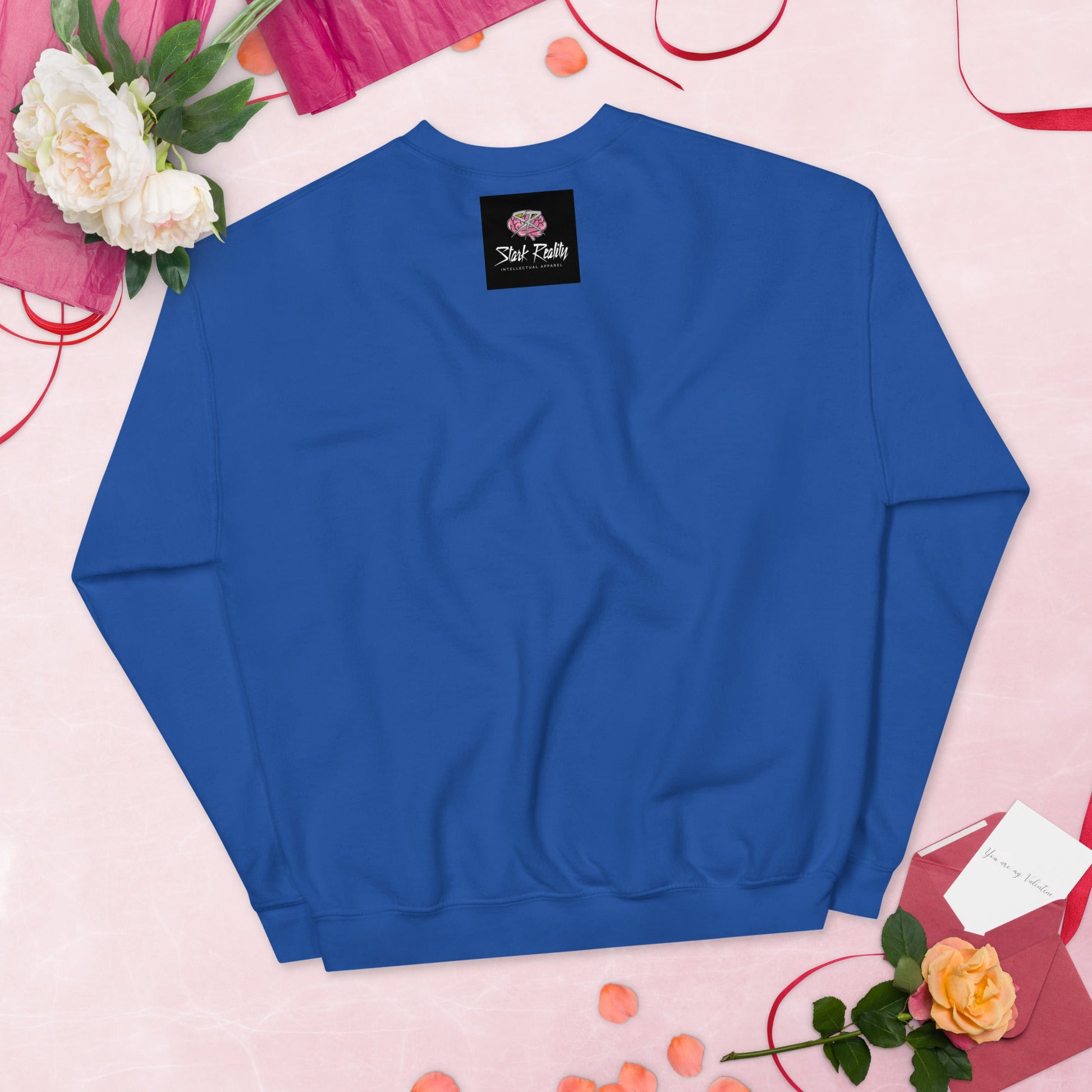 hoodku  Women's Oversized Sweatshirt - Stark Reality Intellectual Apparel