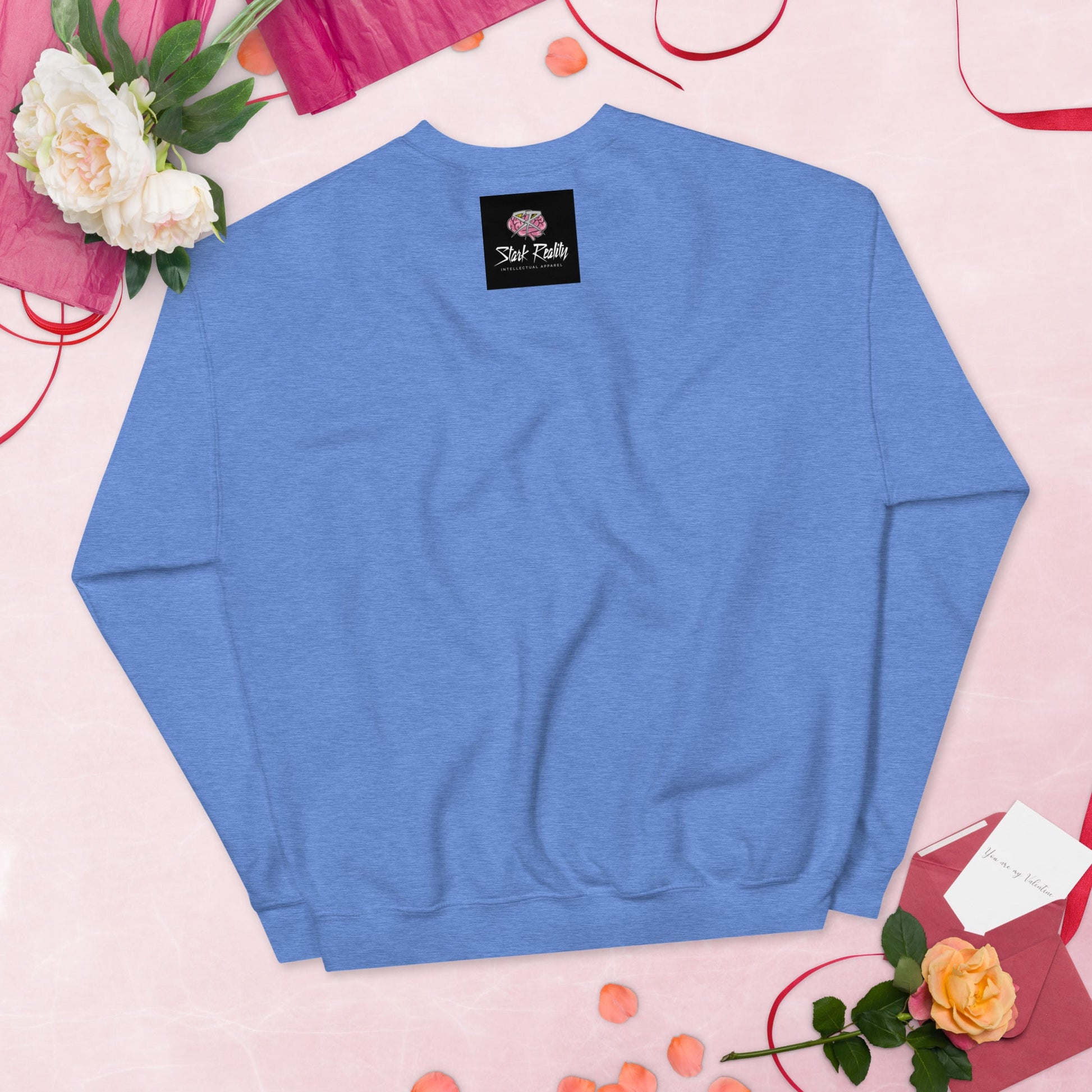 hoodku  Women's Oversized Sweatshirt - Stark Reality Intellectual Apparel