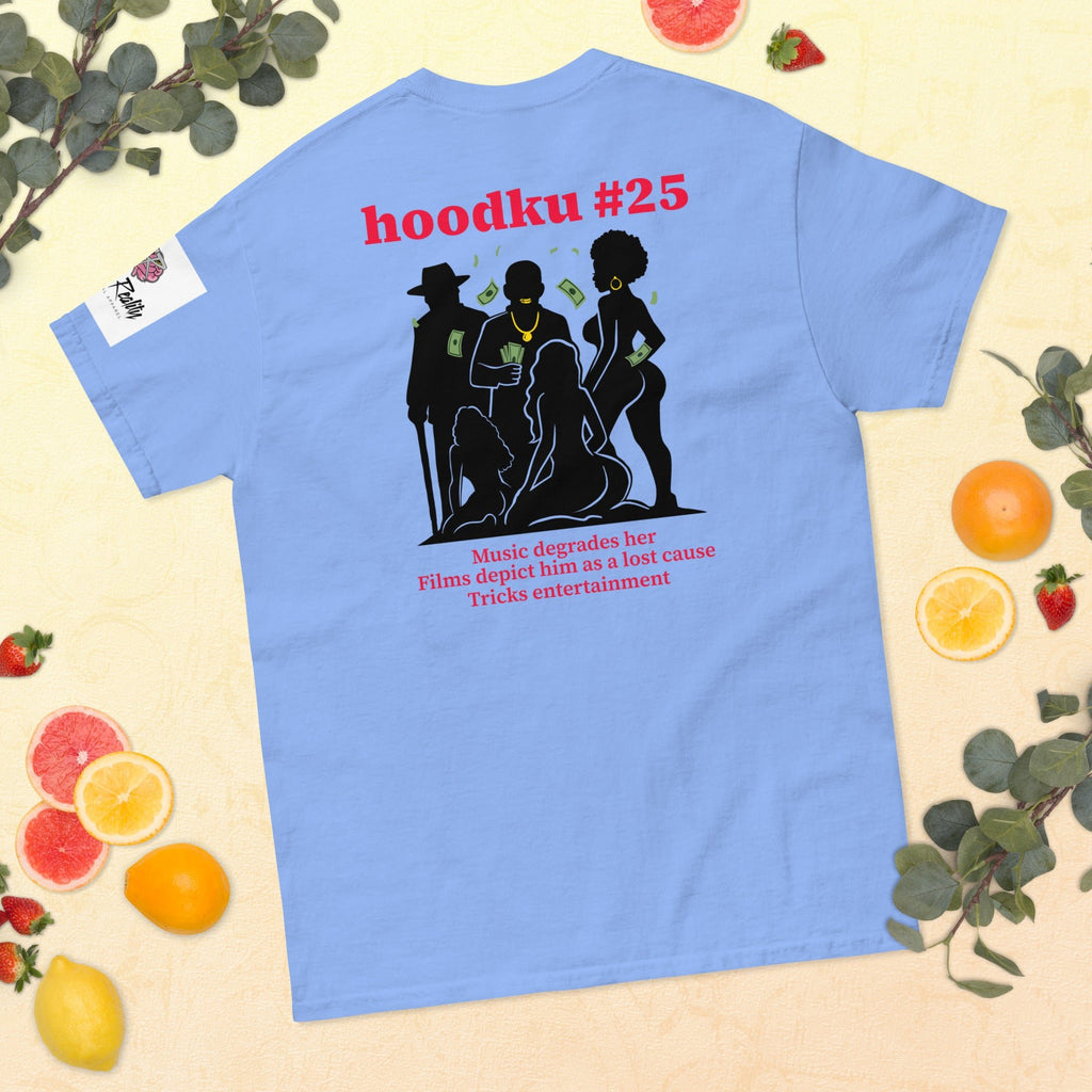 Pre' faund hoodku 25 women's classic tee - Stark Reality Intellectual Apparel