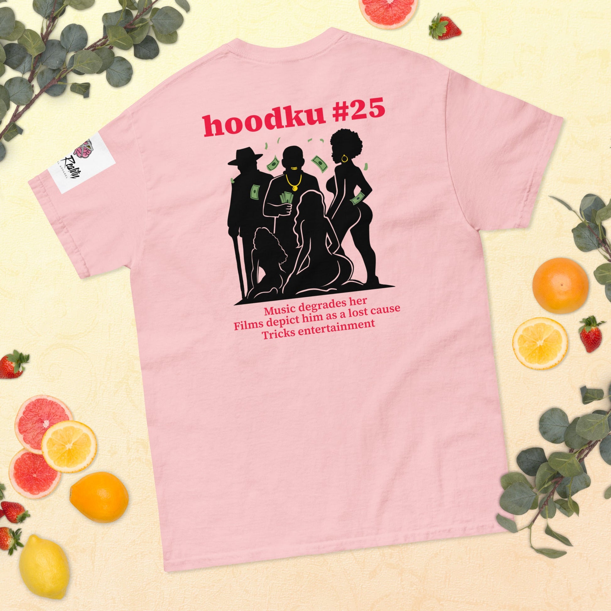 Pre' faund hoodku 25 women's classic tee - Stark Reality Intellectual Apparel