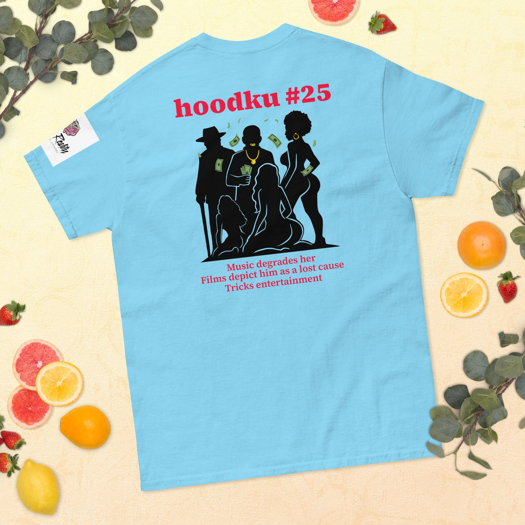 Pre' faund hoodku 25 women's classic tee - Stark Reality Intellectual Apparel