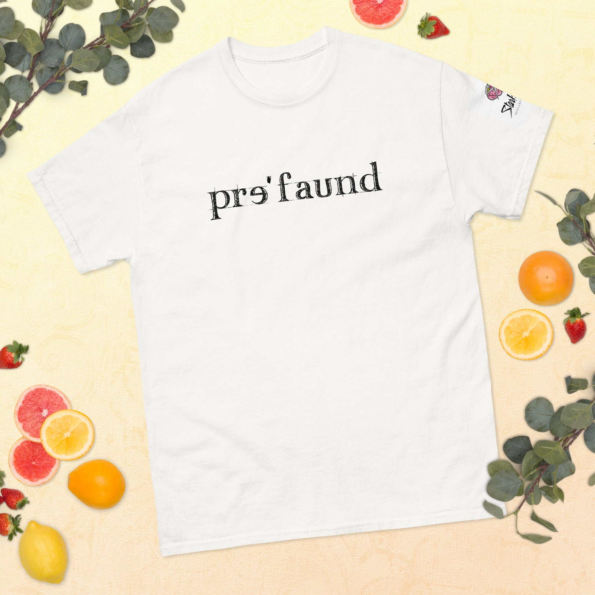 Pre' faund hoodku 25 women's classic tee - Stark Reality Intellectual Apparel