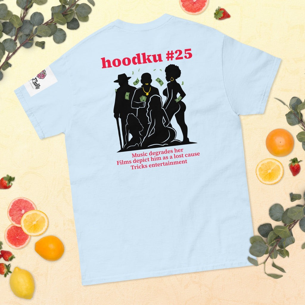 Pre' faund hoodku 25 women's classic tee - Stark Reality Intellectual Apparel