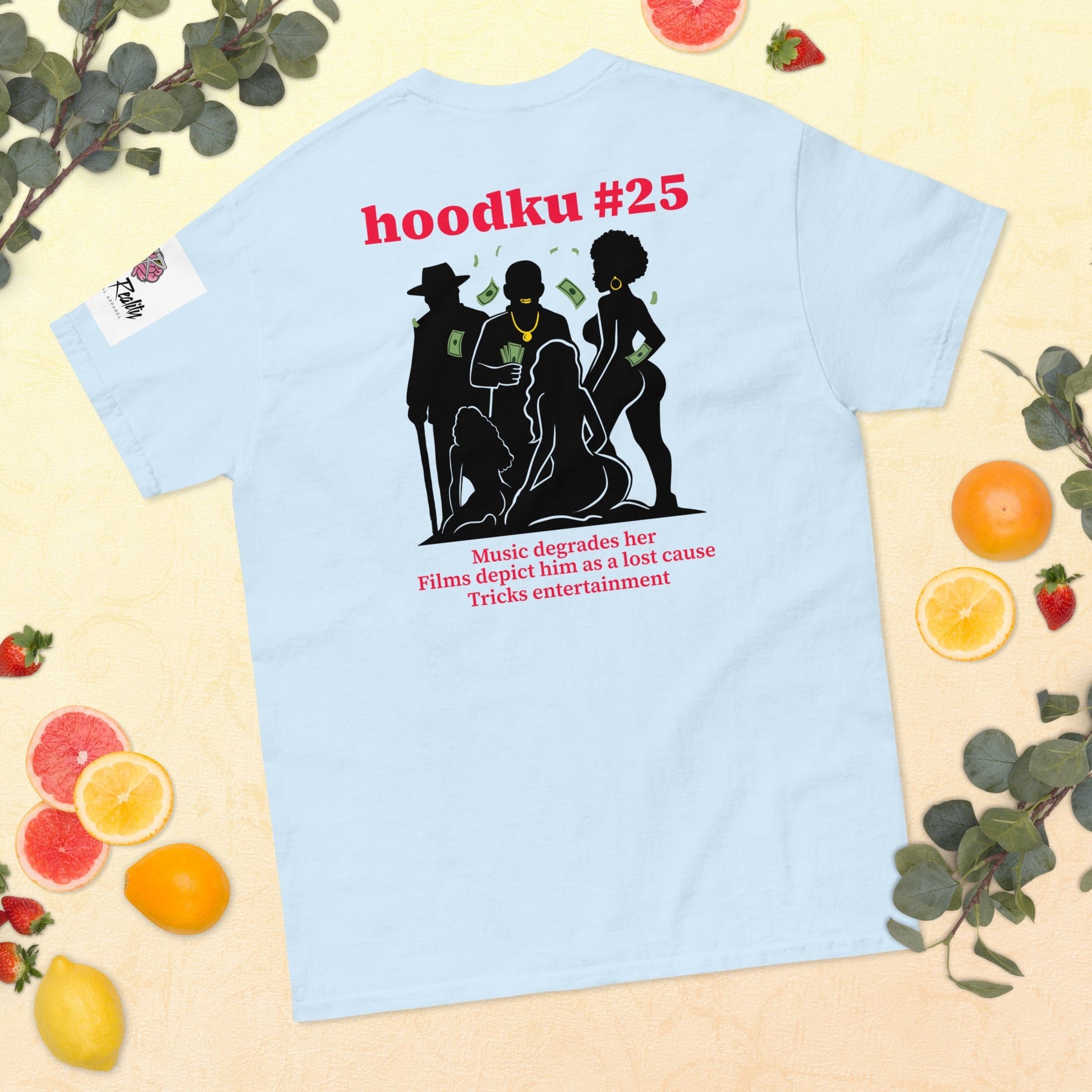 Pre' faund hoodku 25 women's classic tee - Stark Reality Intellectual Apparel